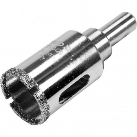 Yato Diamond Tile Drill Bit 25mm YT-60429, 25mm, 500min⁻¹, for impactless drills, carbon steel, diam