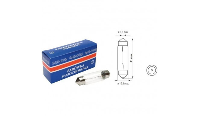 Car bulb 24V 10W A1765A 11x41mm