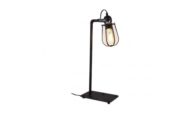 Desk lamp EDM 32107 Black Metal 60 W 220-240 V 22 x 51 cm 22 x 51 x 13 cm