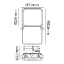 Floodlight/Projector Light EDM Frameless 10 W 6000 K 760 Lm 8,71 x 16,01 x 6,35 cm