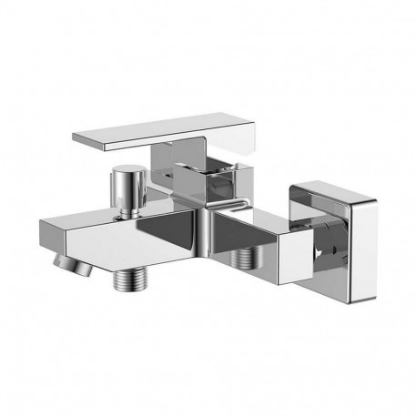 Ühe käepidemega segisti EDM 01193 Getaria Roostevaba teras Messing Tsink 21 x 15,3 x 9,3 cm Vann