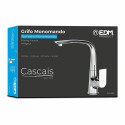 Mixer Tap EDM Cascais Sink Stainless steel Zinc Brass