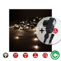 LED Curtain Lights EDM Easy-Connect Programmable Soft green (2 x 1 m)