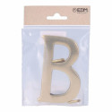 Letter EDM B Polished brass (10 cm)