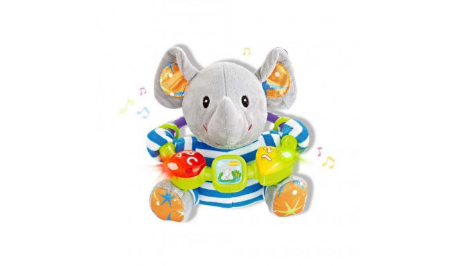 Soft toy with sounds Reig Elephant 35 cm