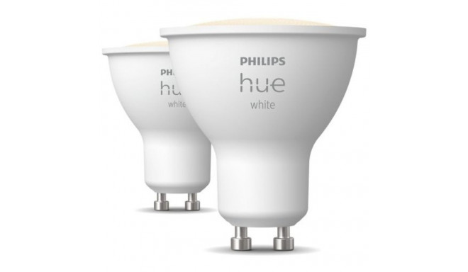 "Philips Hue White GU10 Doppelpack 2x400lm"