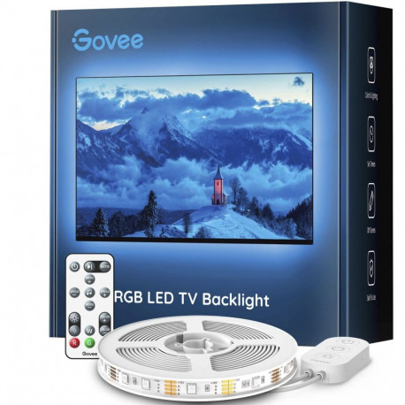 Govee H6179 teleri taustavalgus | LED-riba | telerile 46–60 tolli, Bluetooth, RGB