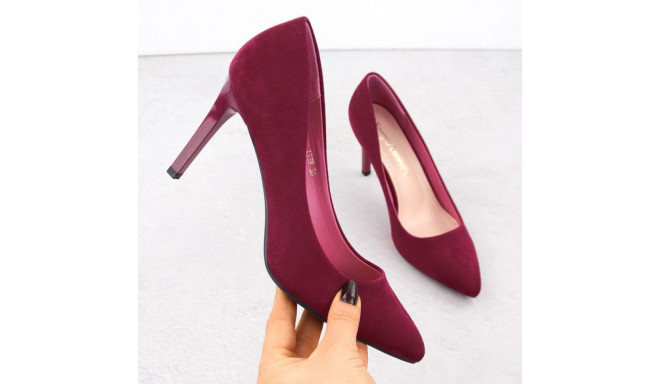 Sergio Leone 1339 W SK428C Suede Pumps (37)