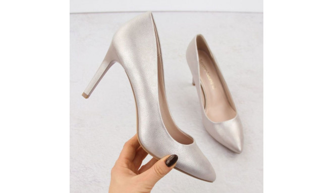 Sergio Leone 1339 W SK428B Suede Pumps (36)