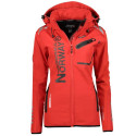 Geographgical Norway Reine DB LADY 068 W WY2679F/GN/Red / Black outdoor jacket (XL)
