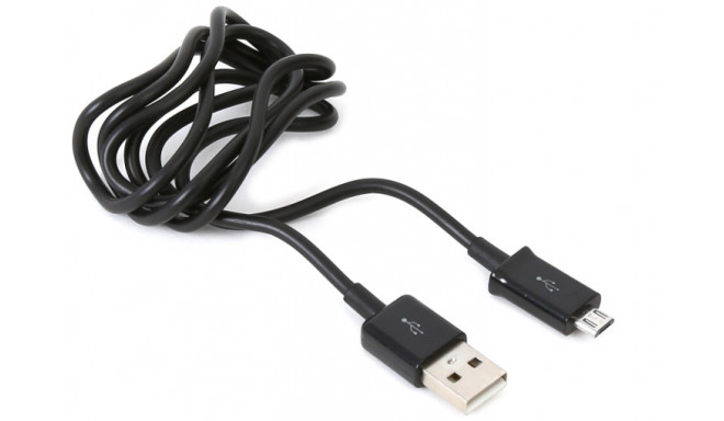 Platinet cable microUSB - USB 1m, black (opened package)