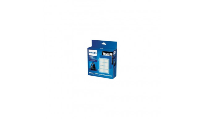 Philips Replacement Kit FC8010/02, Allergy H13 filter replacement kit compatible with Philips PowerP