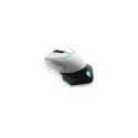 Dell Alienware 610M Wired / Wireless Gaming Mouse - AW610M (Lunar Light)