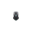 Dell Alienware 610M Wired / Wireless Gaming Mouse - AW610M (Dark Side of the Moon)