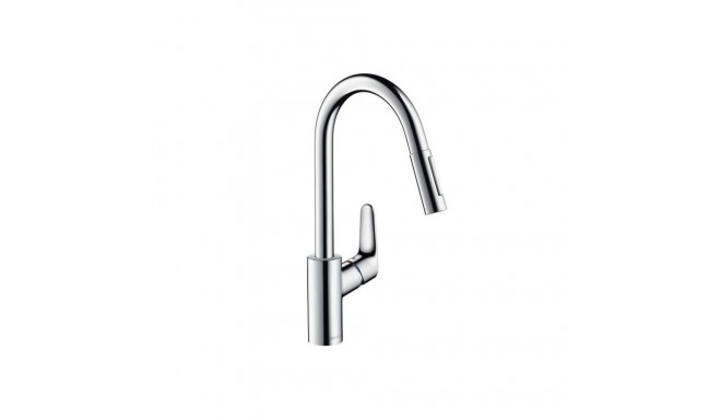 Hansgrohe Focus M41 Single lever kitchen mixer 240, pull-out spray, 2jet 31815000