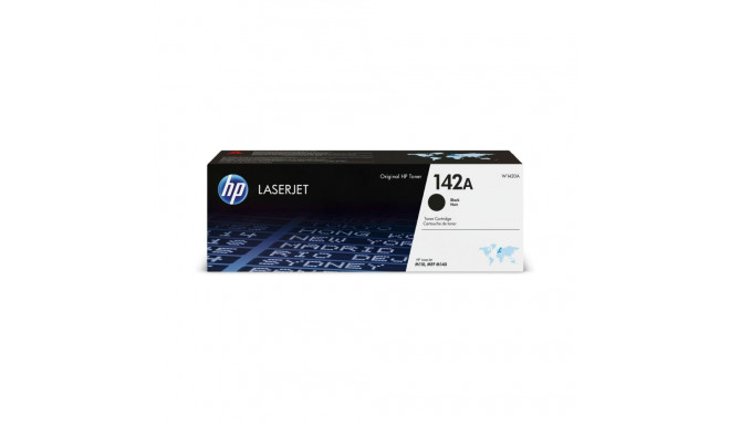 HP 142A Black Toner Cartridge, 950 pages, for HP LaserJet M110w, M110we, M140w, M140we