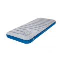 High Peak Cross Beam Single Extra Long Velor Mattress Gray Blue 40043