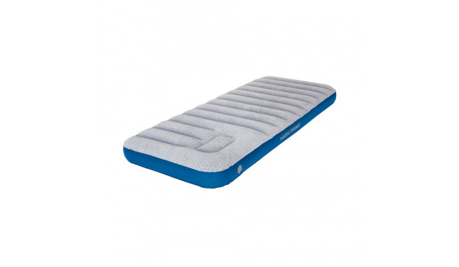 High Peak Cross Beam Single Extra Long Velvet Mattress Light Gray Blue 40043