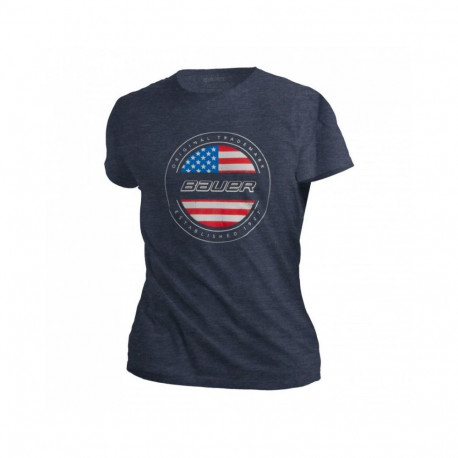 Bauer USA Flag Jr T-Shirt 1059423 (L)