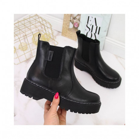 Big Star W II274101 insulated Chelsea boots, black (37)