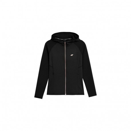 4F W sweatshirt H4Z21-BLDF012 black (M)