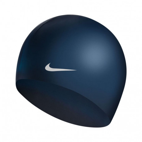 Nike Os Solid WM 93060-440 Navy Blue Swim Cap