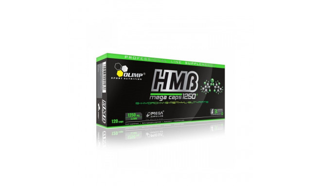 HMB Mega Caps 1250mg Olimp 120 capsules