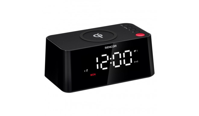 DIGITAL ALARM CLOCK WITH QUICK WIRELESS CHARGER Sencor SDC7600QI