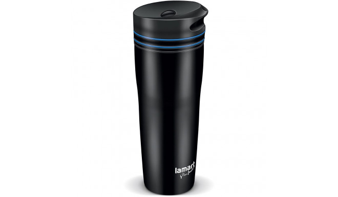 Thermomug Manq 360ml Lamart, black/blue