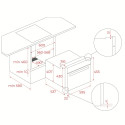 Integreeritav kompaktahi Teka HLC 8510 P BK MaestroPizza