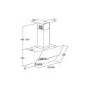 Cooker hood Eleyus DNL L14 150 50WH