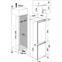Whirlpool integreeritav külmkapp ART6711SF2