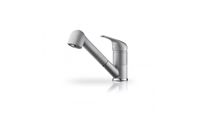 Kitchen tap Pyramis iron grey