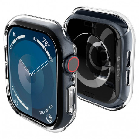 SPIGEN THIN FIT APPLE WATCH 10 / 11 (42 MM) CRYSTAL CLEAR