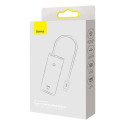 Baseus HUB Lite Series 5-in-1 Multifunctional (Type-C to 2x USB 3.0 / Type-C / HDMI 1.4 / SD/TF) Bla