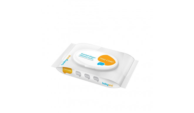 Scented diaper disposal sacks