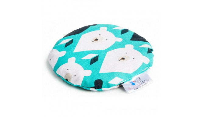 HOT-WATER BOTTLE WITH CHERRY STONES – polar bear