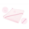 Lamb soft bath towel – pink, 80x80, BOC0035