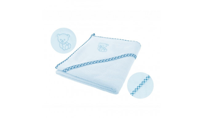 Lamb soft bath towel – BLUE, 80x80, BOC0036
