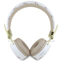 GUESS wireless headphones bluetooth ENC GUBH70E4PTMH (PU 4G Triangle Round Shape) white
