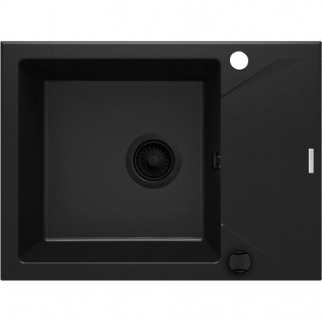 1-bowl granite sink with drainer