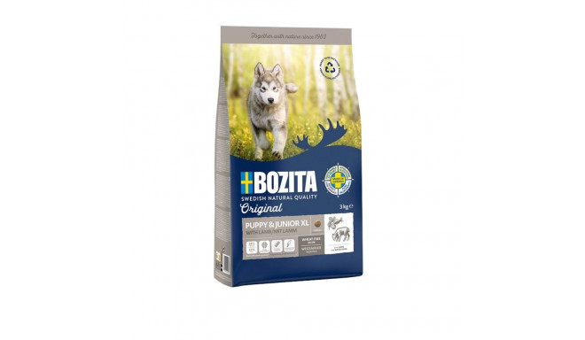 BOZITA Original Puppy & Junior XL lambaliha kuiv koeratoit 3kg