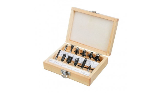 Verto 60H008 router bit Bit set 12 pc(s)