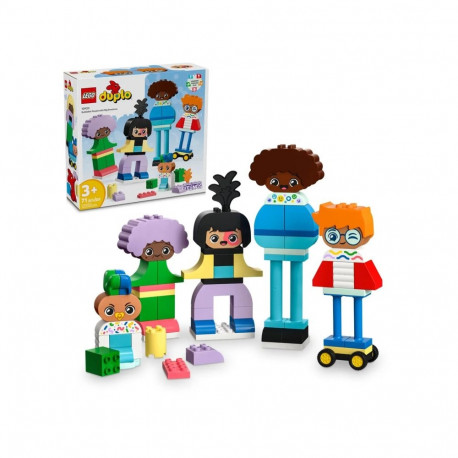 LEGO DUPLO 10423 ehitatavad inimesed suurte emotsioonidega