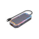 Unitek jaotur USB-C, HDMI 2.0, RJ45, 3,5mm, 100W 10Gbps