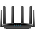 Cudy P5 traadita ruuter Gigabit Ethernet Kaksikala (2.4 GHz / 5 GHz) 5G Must