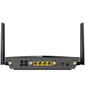 Cudy P5 traadita ruuter Gigabit Ethernet Kaksikala (2.4 GHz / 5 GHz) 5G Must