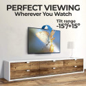 Techly seinakinnitus LCD LED 13-30" täisliikuv valge ICA-LCD 201WH