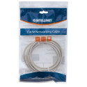 Intellinet võrgukaabel, Cat5e, 3m, hall, CCA, U/UTP, PVC, RJ45, kullatud kontaktid, takerdumisvastan