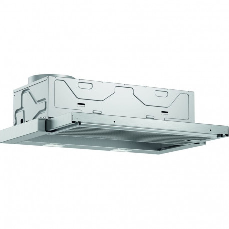 Bosch Serie 2 DFL063W56 cooker hood Semi built-in (pull out) Metallic 328 m³/h